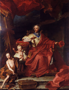 Cardinal de Bouillon by Hyacinthe Rigaud