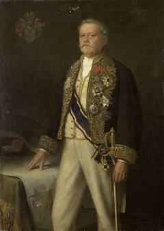 Carel Herman Aart van der Wijck (1840-1914). Gouverneur-generaal (1893-99) by Louis Storm van 's-Gravensande