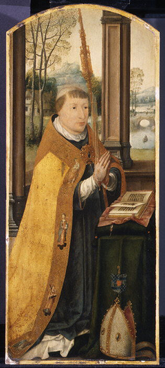 Charles Coguin, Abbot of Anchin by Jehan Bellegambe