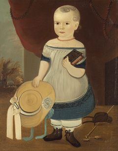 Child with Straw Hat by William Matthew Prior