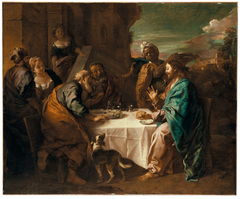 Christ and the Pilgrims of Emmaus by Charles de La Fosse
