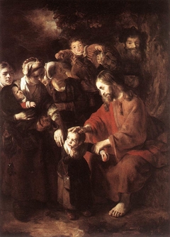 Christ Blessing the Children by Nicolaes Maes