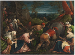Christ Falling beneath the Cross by Francesco Bassano the Younger