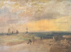 Coast Scene with Fishermen and Boats by J. M. W. Turner