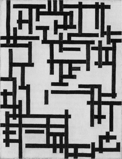 Composition XIII (Woman in Studio) by Theo van Doesburg