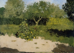 Corner of a Garden with Nasturtiums by Richard Roland Holst