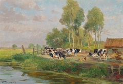 Cows in the Pasture by Hugo Darnaut
