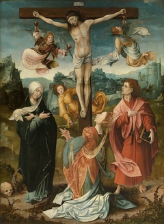 Crucifixion by Master of the Von Groote Adoration