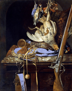 Dead Birds and Hunting Gear by Willem van Aelst
