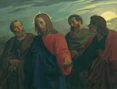 Der Abschied Christi von seinen Jüngern (Gang nach Gethsemane) by Joseph von Führich