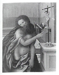 Die Heiligen Johannes und Hieronymus by anonymous painter