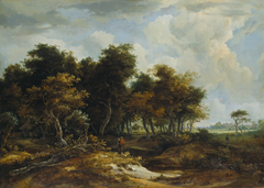 Entrance to a Forest by Meindert Hobbema