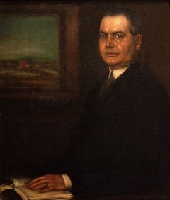 Escritor Cristóbal de Castro by Julio Romero de Torres