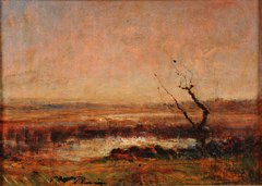 Étude de paysage by François-Auguste Ravier