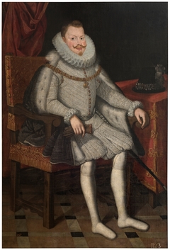 Felipe III rey de España sedente by Bartolomé González y Serrano