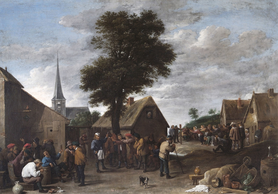 Flemish village festival
