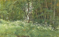 Flowers on the Edge of the Forest by Ivan Shishkin