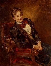 Frau Professor Buschbeck by Georg Papperitz