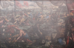 Gonzaga-Zyklus, I. Reihe, 2. Schlacht bei Legnano by Jacopo Tintoretto