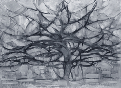 Gray Tree by Piet Mondrian