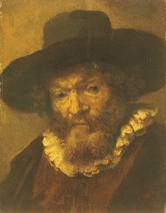 Head of an Old Man by Anonymous