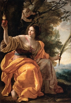 Heavenly Charity by Simon Vouet