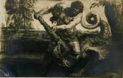 Hercules killing the Dragon in the Garden of the Hesperides