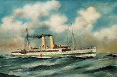 HMHS ''St Denis'' by Alfred Jensen