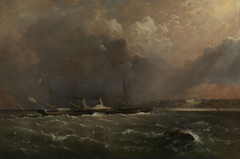 HMY Victoria and Albert II by Richard Brydges Beechey