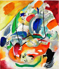 Improvisation 31 (Sea Battle) by Wassily Kandinsky