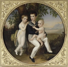 Jérôme Bonaparte's children by Michel Ghislain Stapleaux