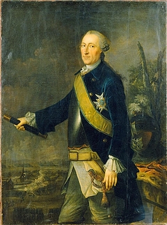 Johan Reinhold von Lingen, 1708-1785 by Daniel Woge