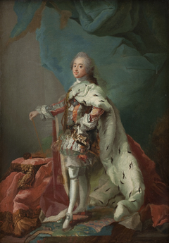 King Frederik V of Denmark in Anointing Robes