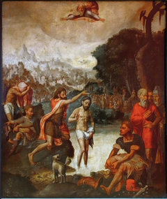 La baptême du Christ by Anonymous