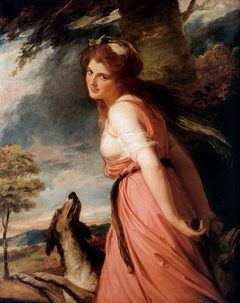 Lady Hamilton as a Bacchante by George Romney