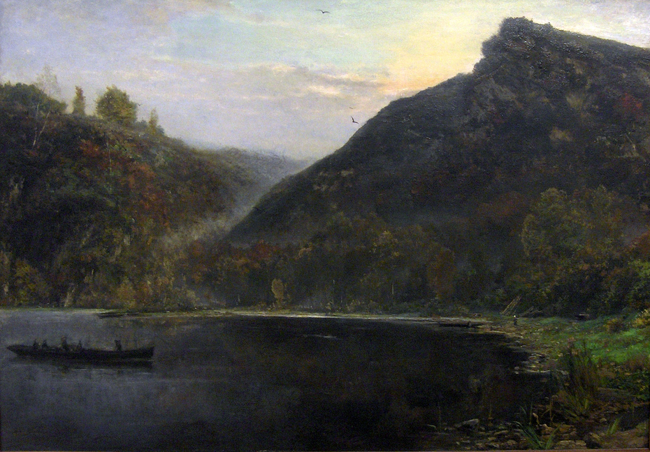 Landscape at the river Meuse