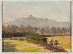 Landscape with a view of the Kościuszko Mound by Michał Rouba