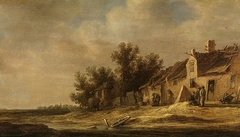 Landscape with Farmhouse by Jan van Goyen