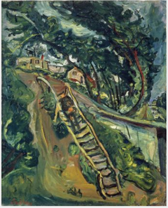 Landscape with Flight of Stairs