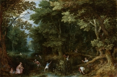 Latona and the Lycian Peasants by Jan Brueghel I