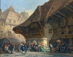 Le marché by Leonard Saurfelt