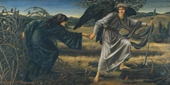 Love and the Pilgrim by Edward Burne-Jones