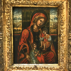 Madonna of Constantinople (Pitzamanos) by Angelos Pitzamanos