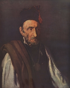 Man with Delusions of Military Command by Théodore Géricault