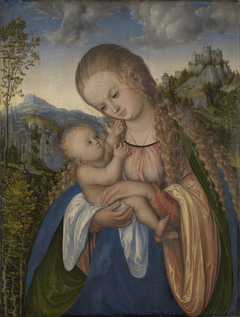 Maria mit dem Kinde by Lucas Cranach the Elder