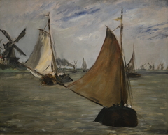 Marine in Holland by Edouard Manet