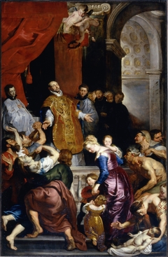 Miracles of Saint Ignatius by Peter Paul Rubens
