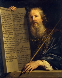 Moses with the Ten Commandments by Philippe de Champaigne