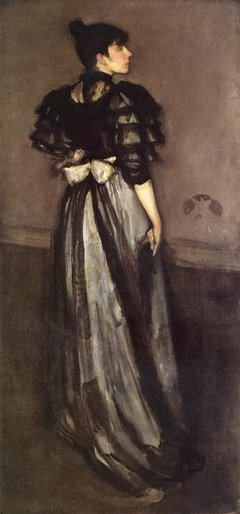 Mother of Pearl and Silver: The Andalusian by James Abbott McNeill Whistler