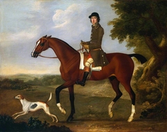 Mr Russell on his Bay Hunter by James Seymour